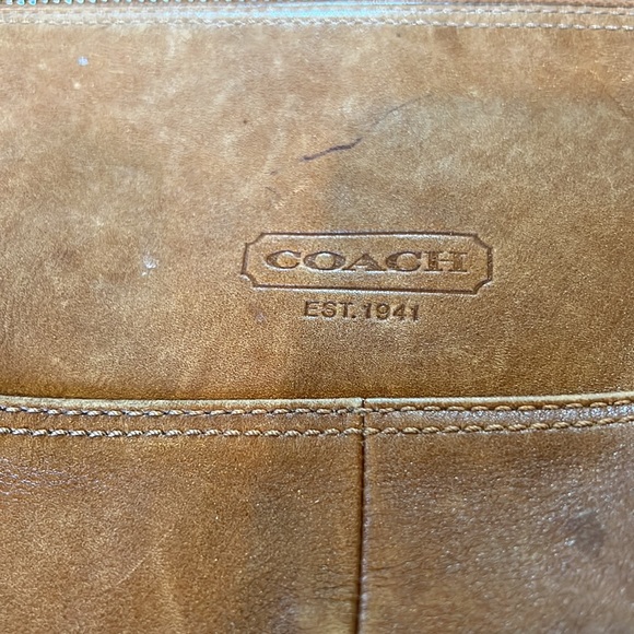 Coach leather bag - Picture 3 of 10